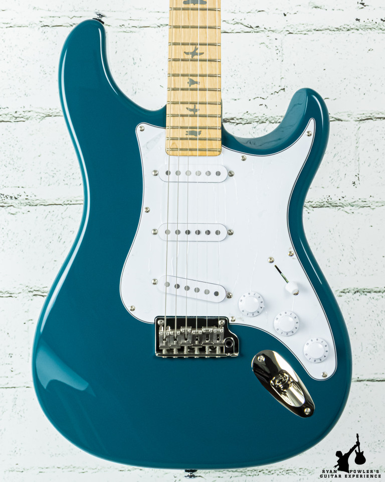 PRS SE Silver Sky Maple Nylon Blue w/ Bag