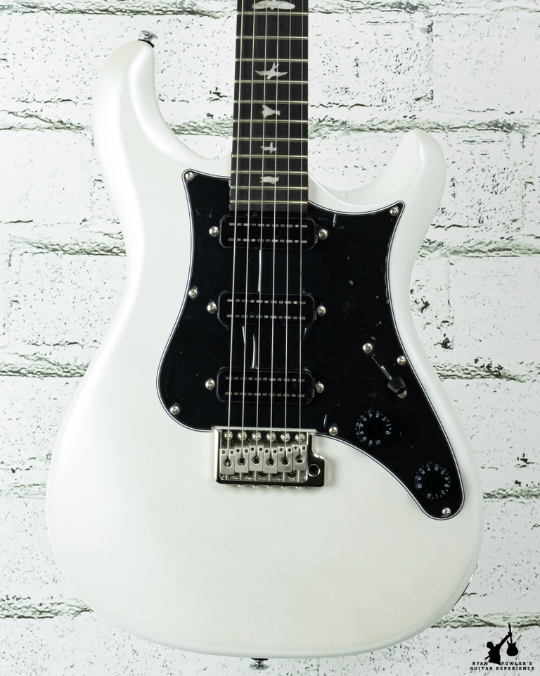 PRS SE NF3 White Pearl Rosewood w/ bag