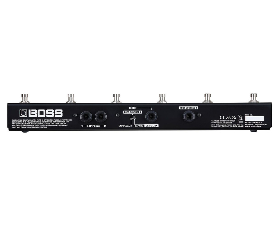 BOSS GA-FC EX Foot Controller For BOSS Katana Amplifiers