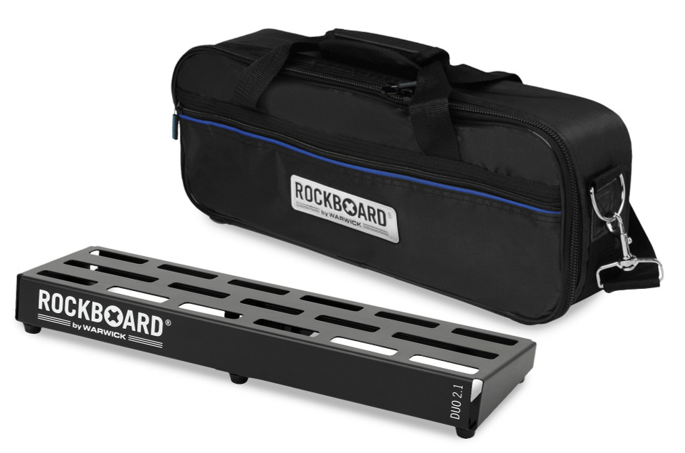 Rockboard Duo 2.1 Pedalboard w/ Pro Gig Bag