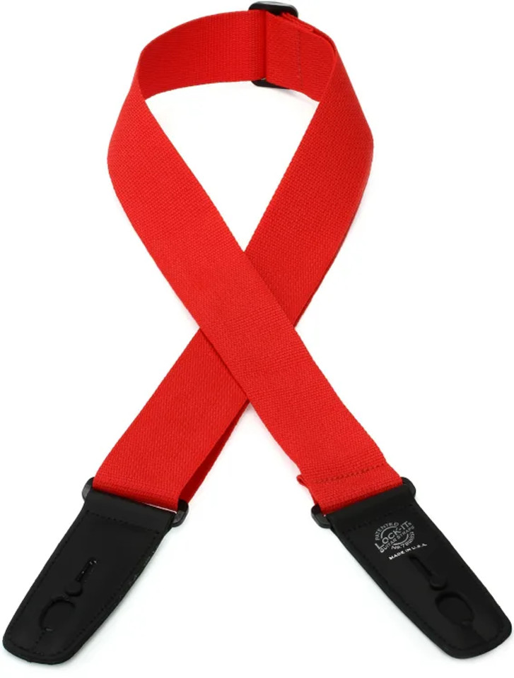 Lock-It Straps LIS-002P2-RED Poly Red