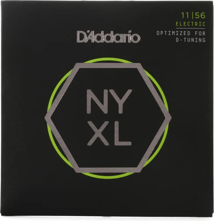 D'Addario NYXL1156 NYXL Nickel Wound Electric Guitar Strings 11-56