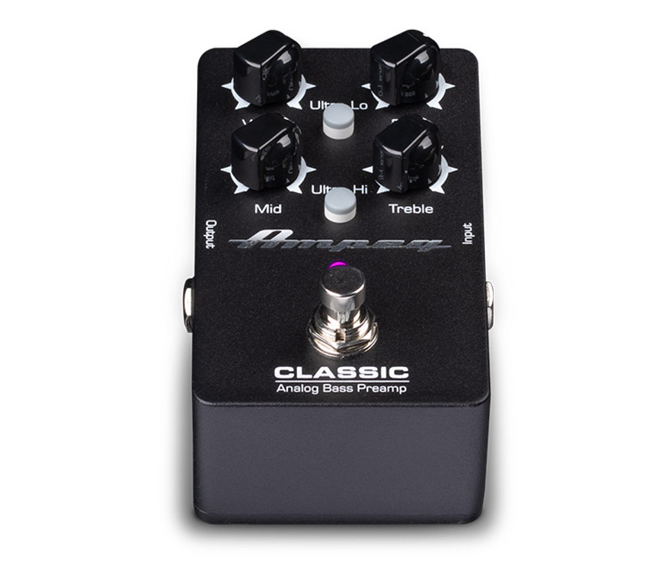 ベース Ampeg CLASSIC Analog BASS PREAMP Ampeg Classic Analog Bass Preamp Pedal | Sweetwater