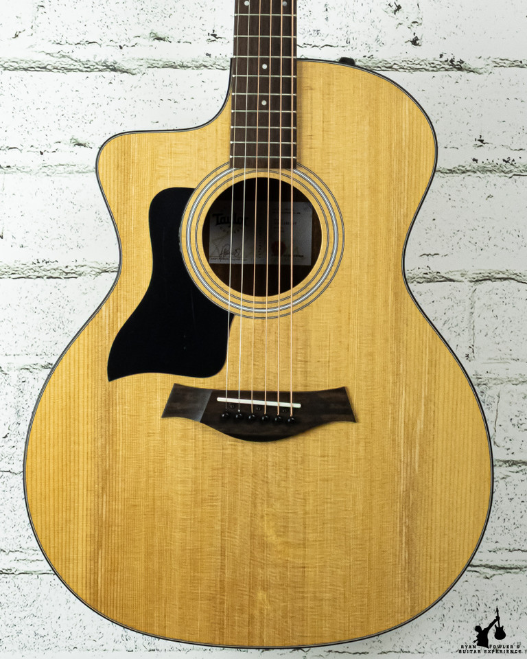 Taylor 114ce Left-Handed Layered Sapele w/ bag (#5127)