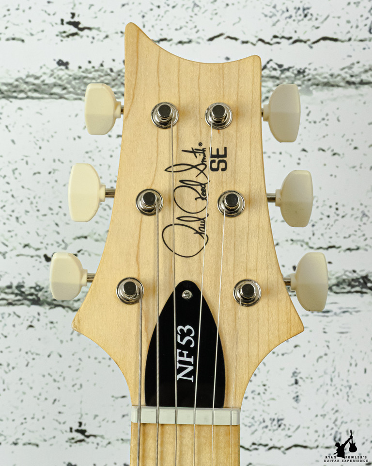 PRS SE NF53 White Pearl w/ bag