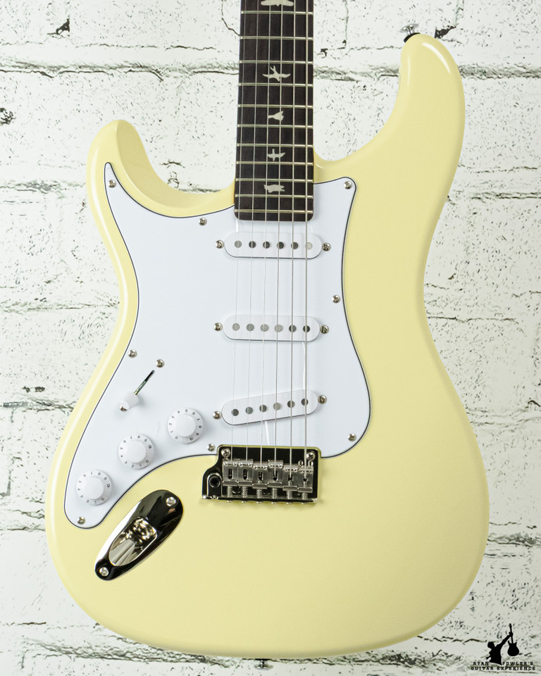 PRS SE Silver Sky Moon White Lefty w/ bag