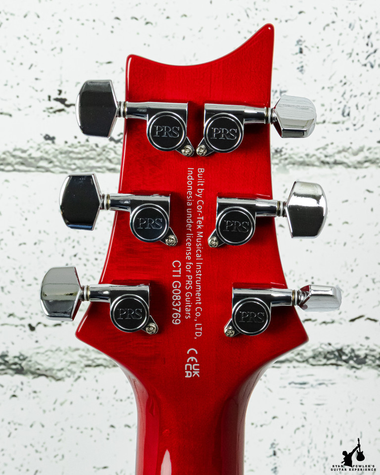 PRS SE Custom 24-08 Charcoal Cherry Burst w/ bag (#3769)