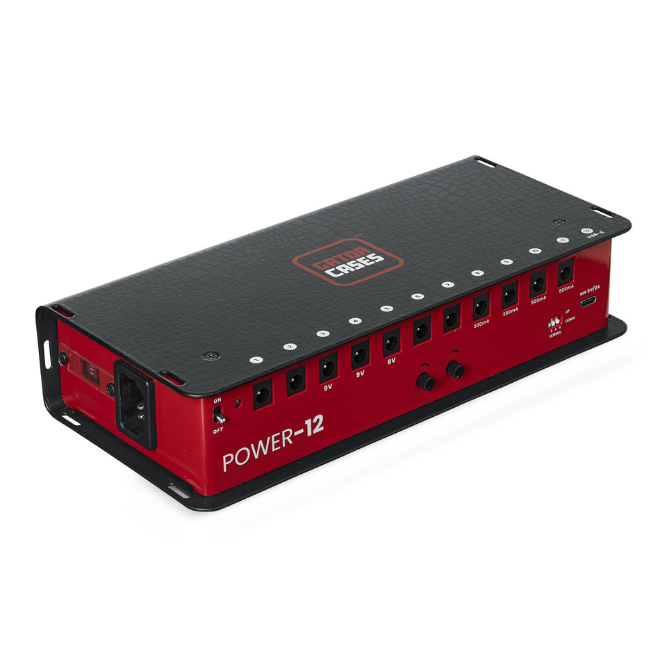 Gator GTR-PWR-12 Pedalboard Power Supply 12 Outputs