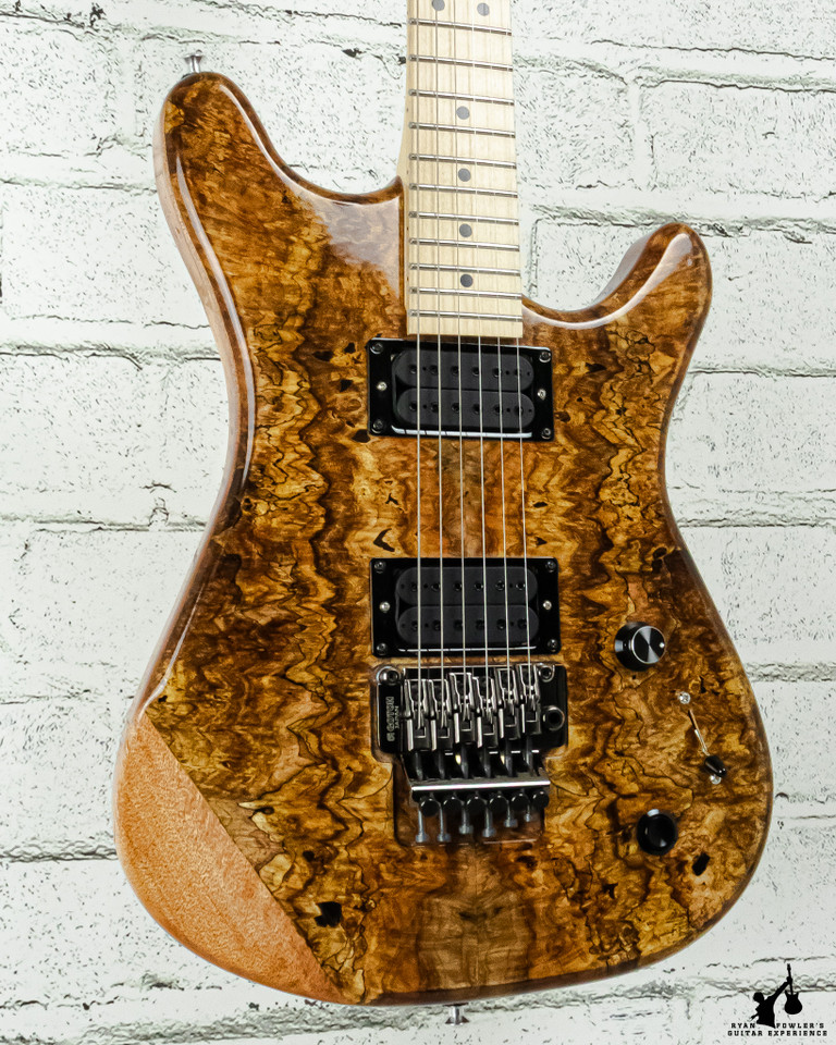 MLD Apogee Spalted Maple Top w/ Gotoh Tremolo w/ hsc (Serial #001)