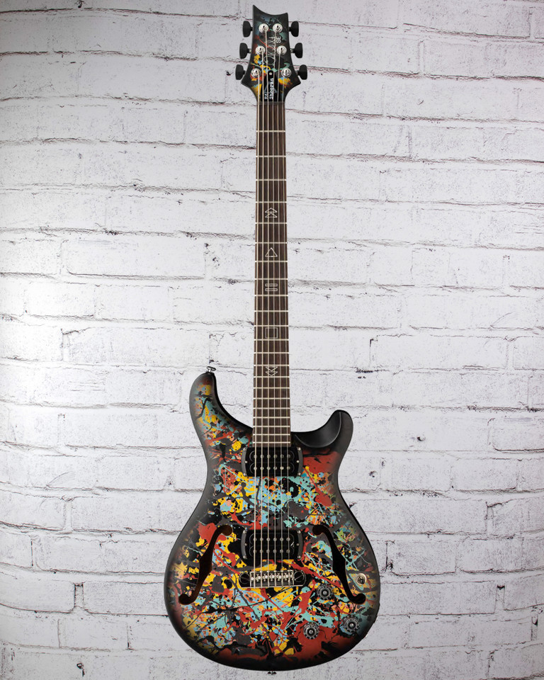 PRS SE Ed Sheeran Hollowbody I Piezo Baritone Cosmic Splash