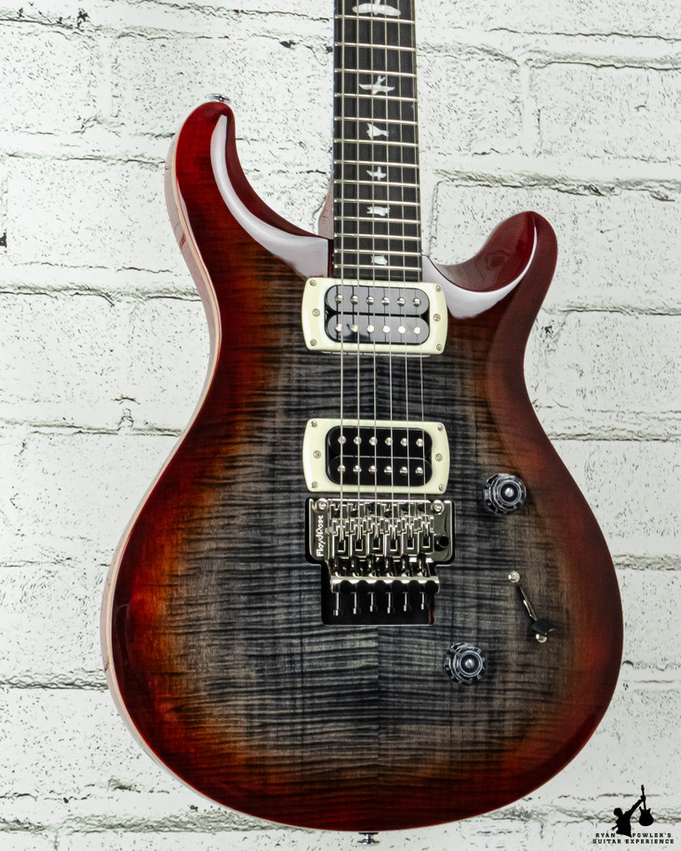 PRS SE Custom 24 Floyd Charcoal Cherry Burst w/ Bag (#5541)