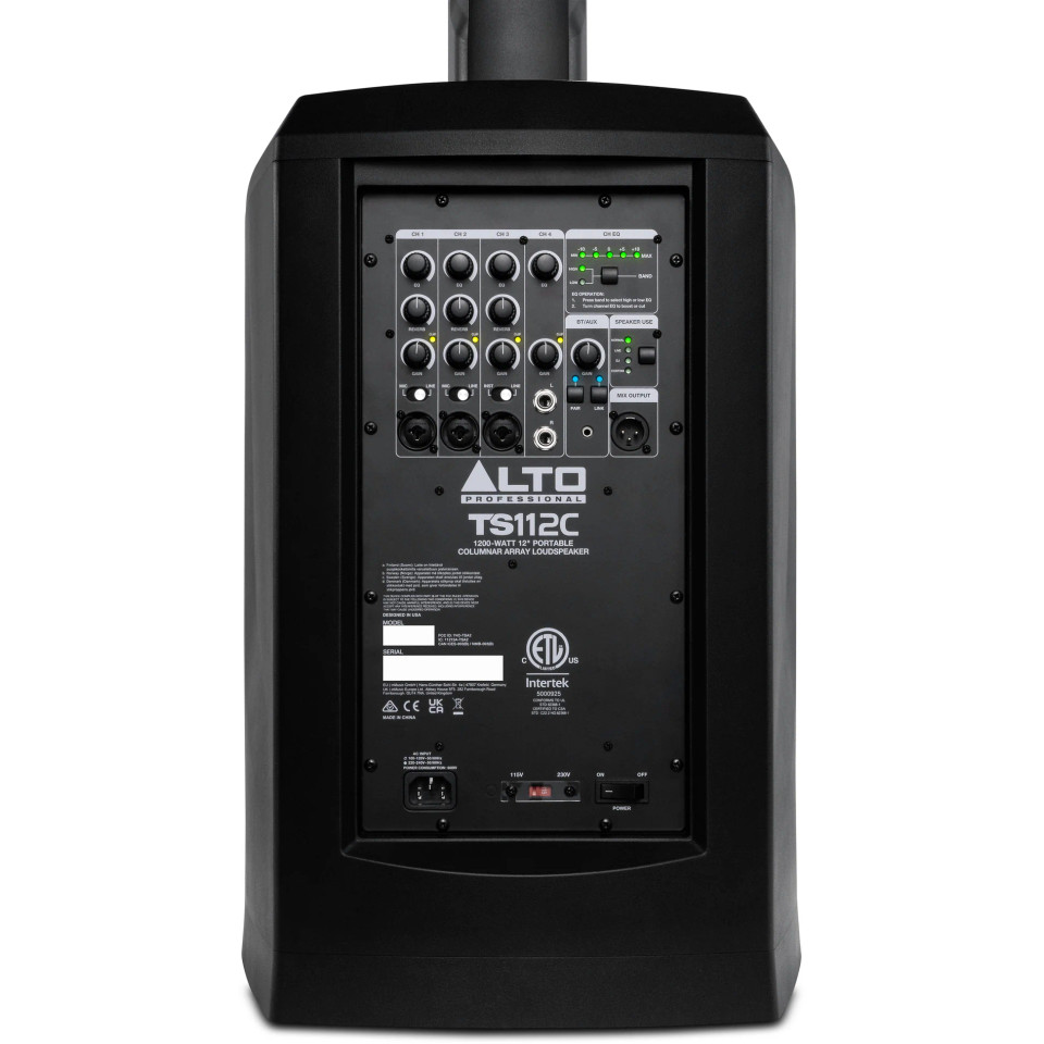 Alto TS112C Portable Column Array Loudspeaker