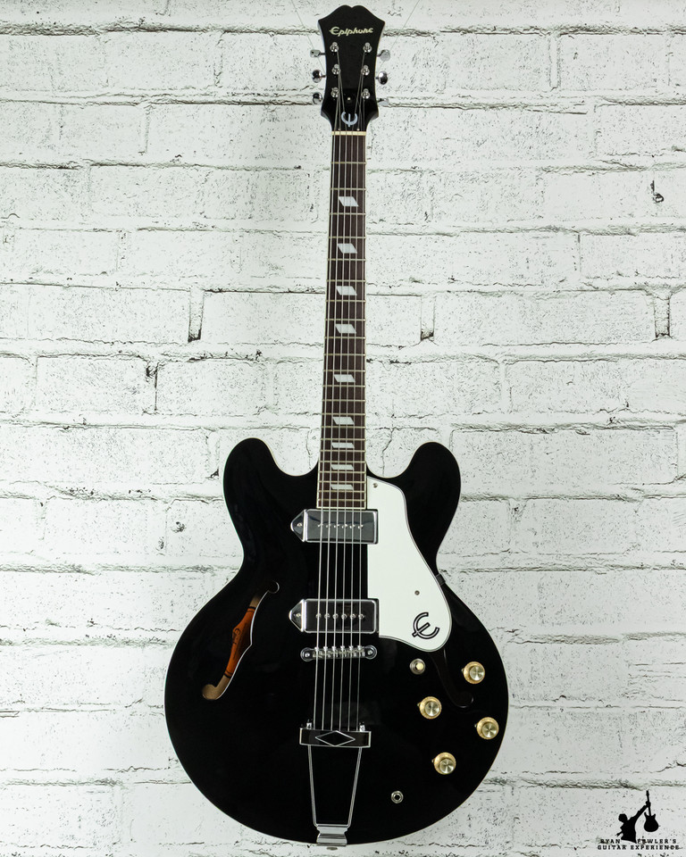 2000 Epiphone Casino Peerless Ebony w/ OHSC