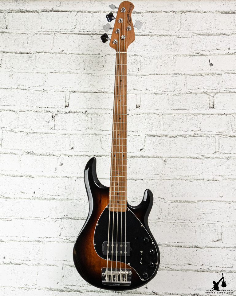 Sterling By Music Man StingRay RAY35 5 String Vintage Sunburst