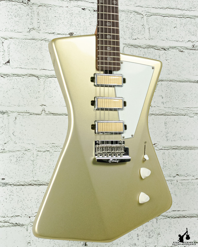 Sterling By Music Man St. Vincent Goldie Electric Guitar - Cashmere