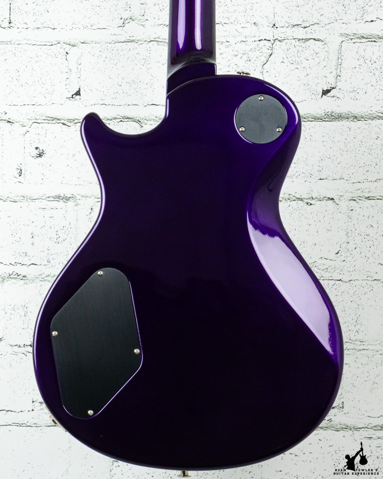 PRS Tremonti Signature Custom Color Charcoal Purple Burst, Candy Metallic Purple Back w/ Case (#6733) FLOOR DEMO