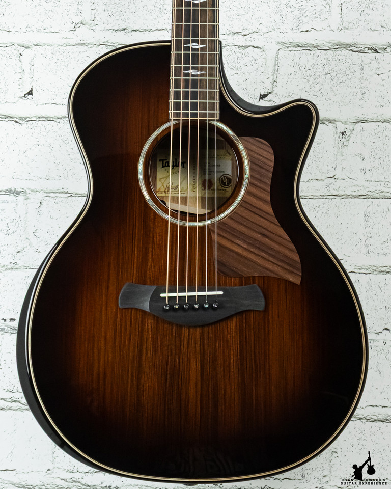 Taylor Next Generation Builder's Edition 814ce Sinker Redwood/Honduran Rosewood Shaded Edgeburst w/ Case (#6063)