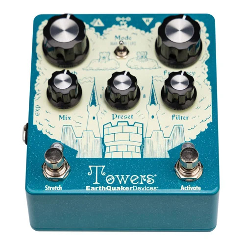 EarthQuaker Devices Towers Stereo Reverberant Filter
