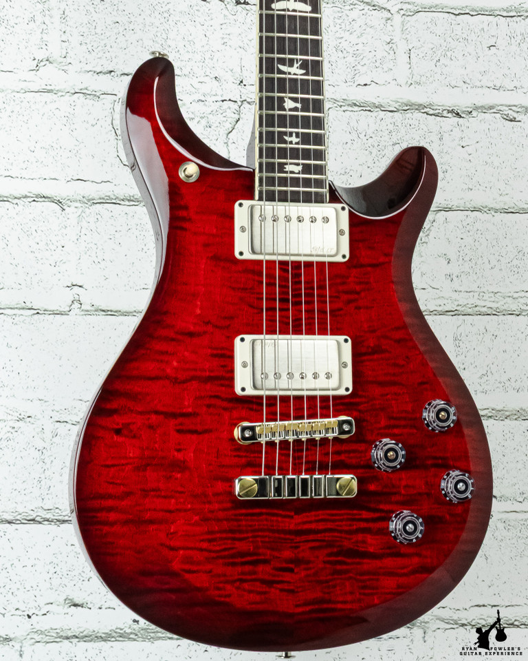 PRS S2 McCarty 594 Fire Red Burst w/ bag (#1639)