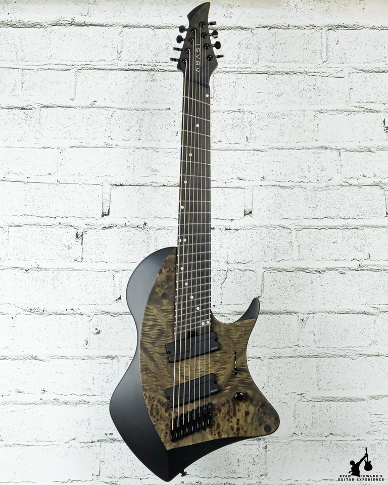 Abasi Guitars Legion Larada 8 String  Charcoal Burl w/ OHSC