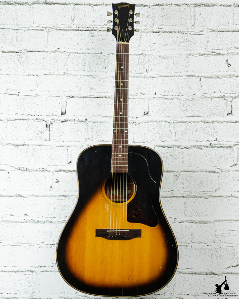 1973 Gibson J-45 Deluxe Tobacco Sunburst w/hsc