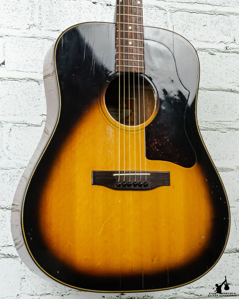 1973 Gibson J-45 Deluxe Tobacco Sunburst w/hsc