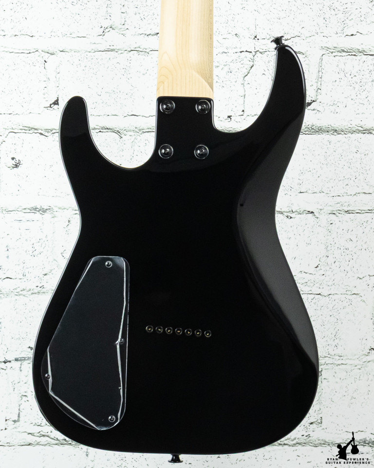 Jackson JS22Q-7 Quilt Top Charcoal Burst 7 String w/ Bag