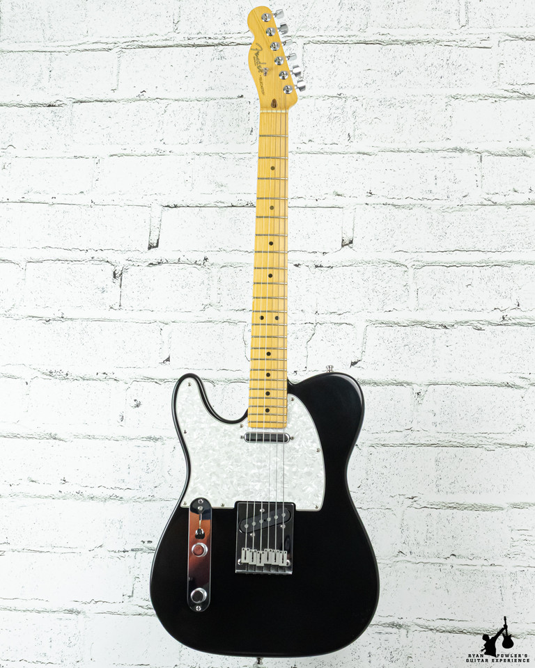 Late 90's Fender American Standard Left Handed Black Telecaster w/ OHSC & Dean Markley Pickups