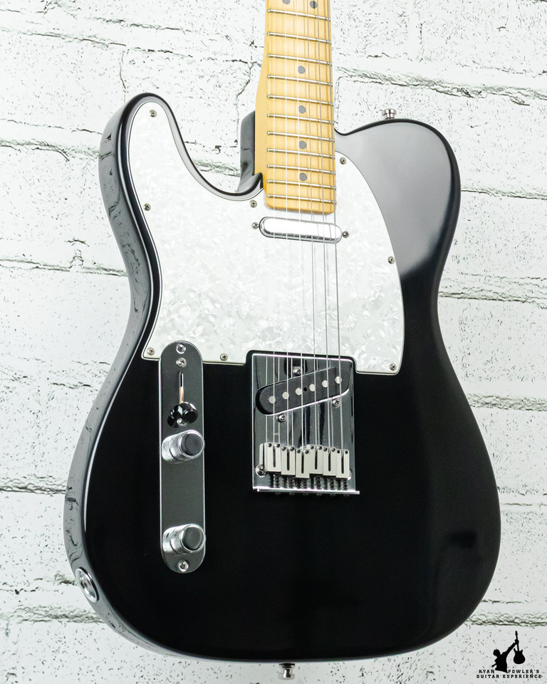 Late 90's Fender American Standard Left Handed Black Telecaster w/ OHSC & Dean Markley Pickups