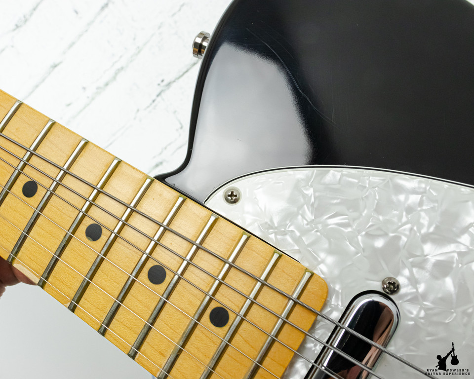 Late 90's Fender American Standard Left Handed Black Telecaster w/ OHSC & Dean Markley Pickups