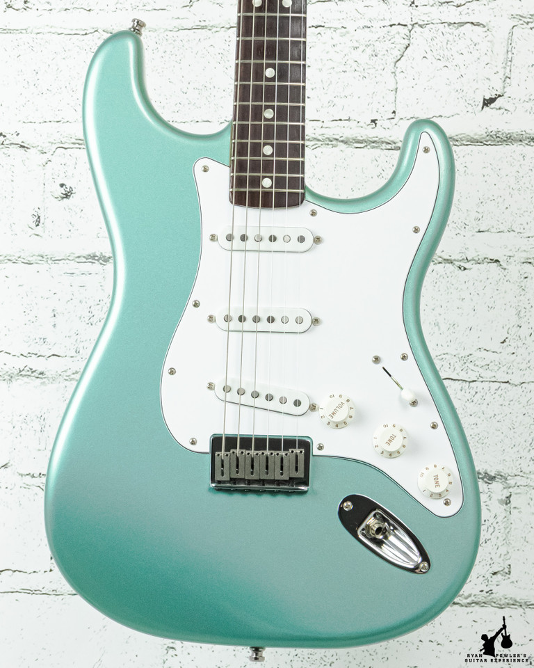 Stratocaster Partscaster Fender MIM Vintage Reissue Neck w/ Fender USA Body Metallic Blue & Fender Hardware w/HSC
