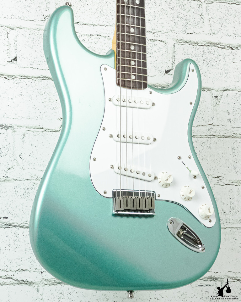 Stratocaster Partscaster Fender MIM Vintage Reissue Neck w/ Fender USA Body Metallic Blue & Fender Hardware w/HSC