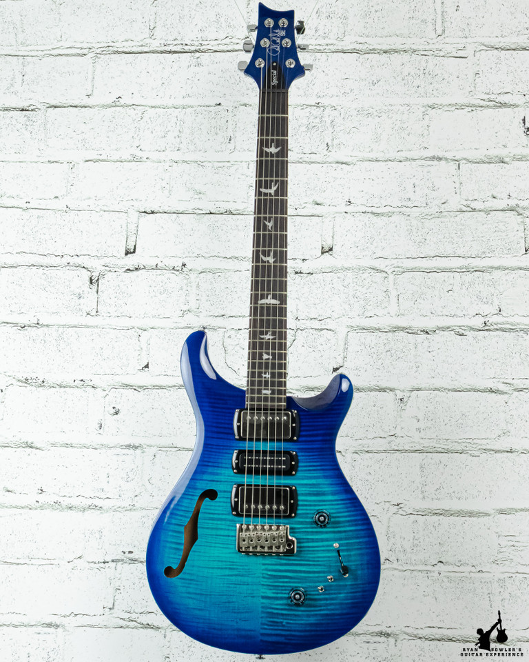 PRS SE Special Semi-Hollow Lake Blue w/ bag (#8763)