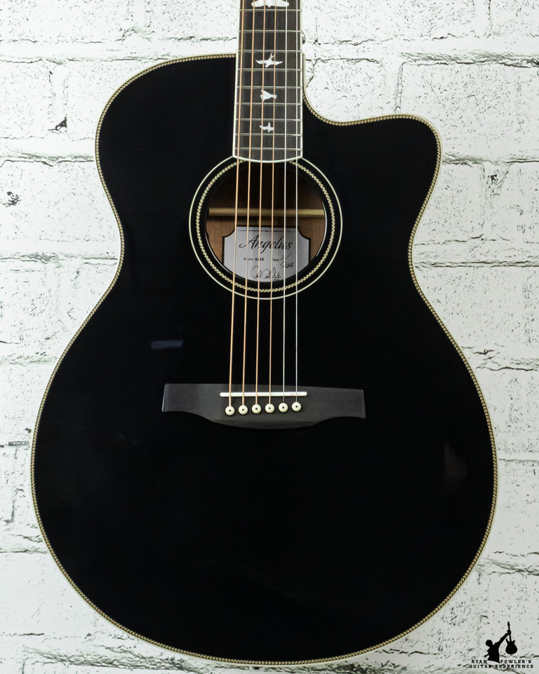 PRS SE Angelus A20E Acoustic-electric Guitar Black Top w/ Bag