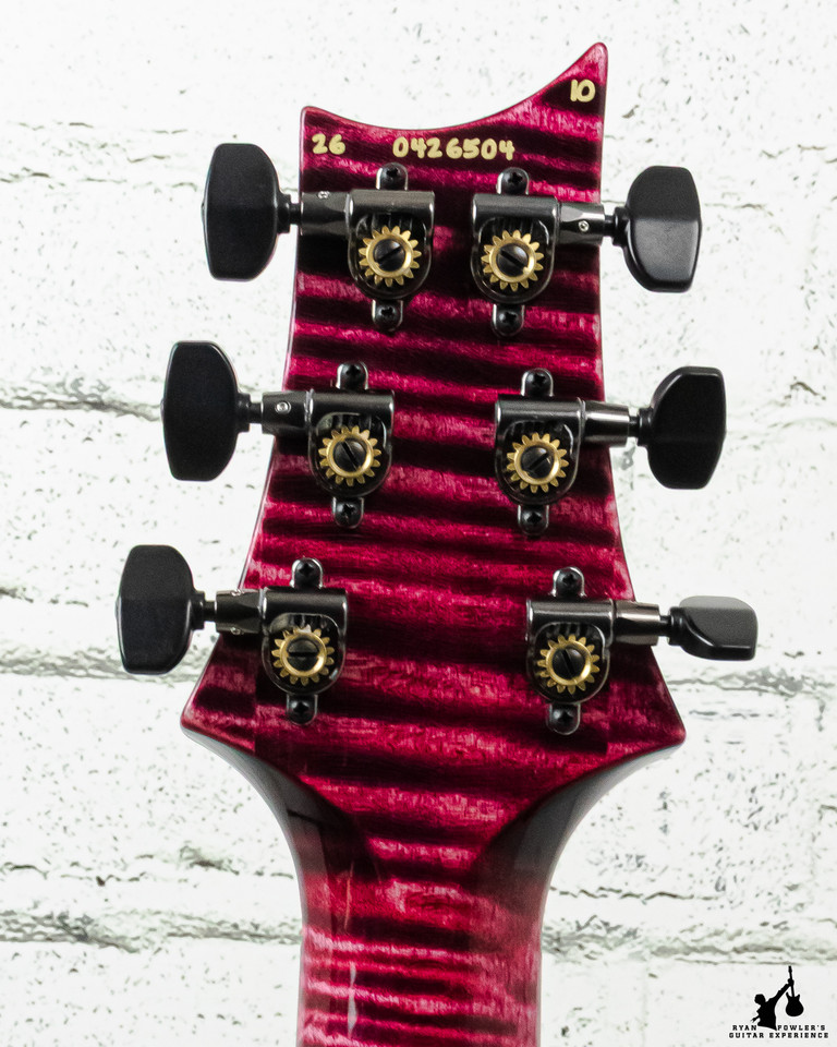 PRS Custom 24-08 10 Top Limited 2026 Private Stock Color Pomegranate w/ Custom Sparkle Back 1 of 1!!!