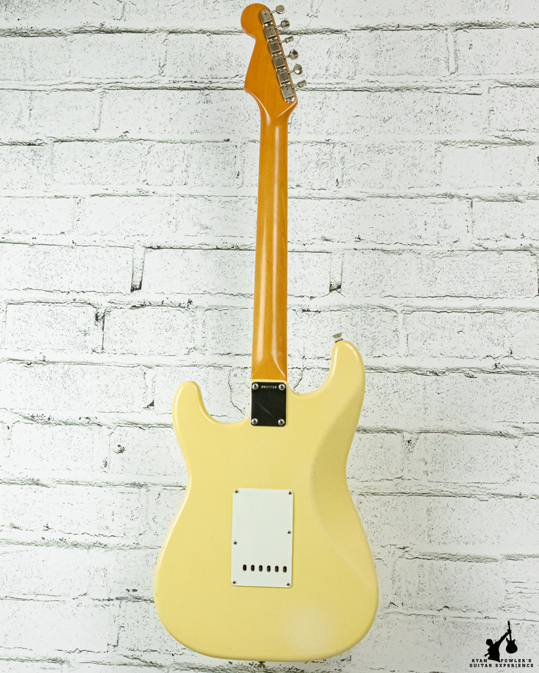1988 Fender USA 1962 Reissue Stratocaster Olympic White w/ G&G Case