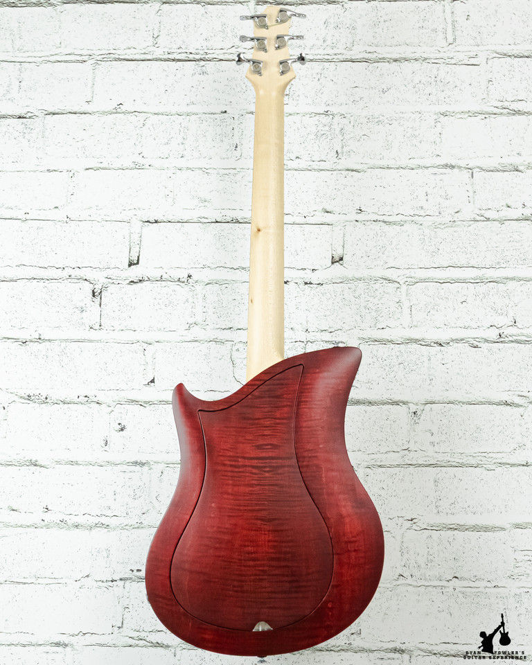 Relish Jane Hollowbody Electric Guitar - Bordeaux Flamed Maple