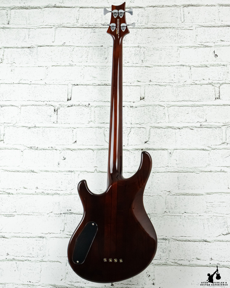 PRS SE Kingfisher Bass Natural Dark Brown w/hsc