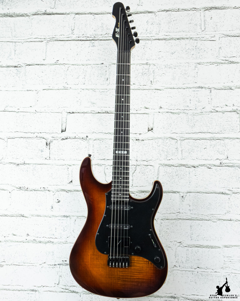 ESP E-II SN-III HT Tiger Eye Sunburst w/ Case (#1253)