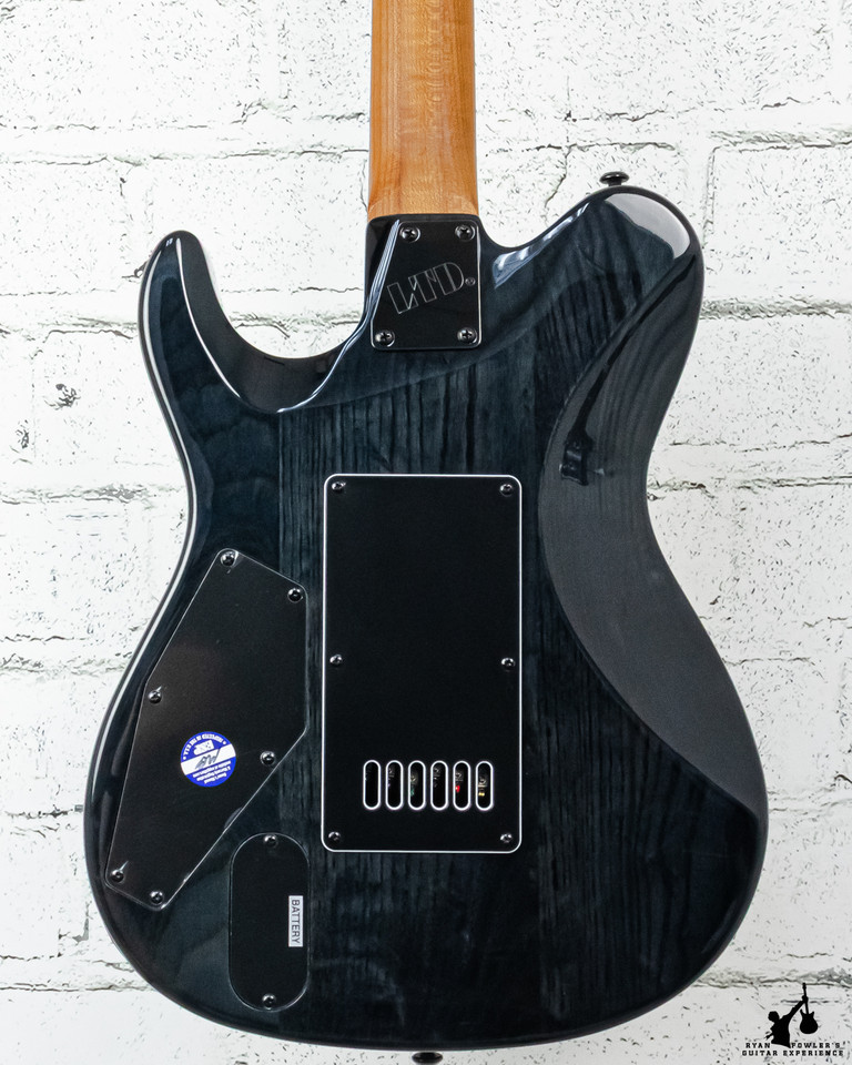 ESP LTD Deluxe TH-1000 ET Electric Guitar See-thru Black Sunburst