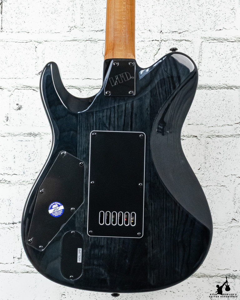 ESP LTD Deluxe TH-1000 ET Electric Guitar See-thru Black Sunburst