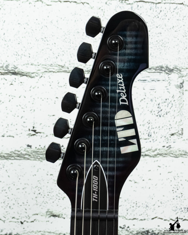 ESP LTD Deluxe TH-1000 ET Electric Guitar See-thru Black Sunburst