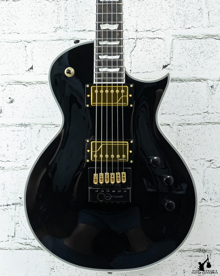 ESP E-ii Eclipse Full Thickness Black w/ Case
