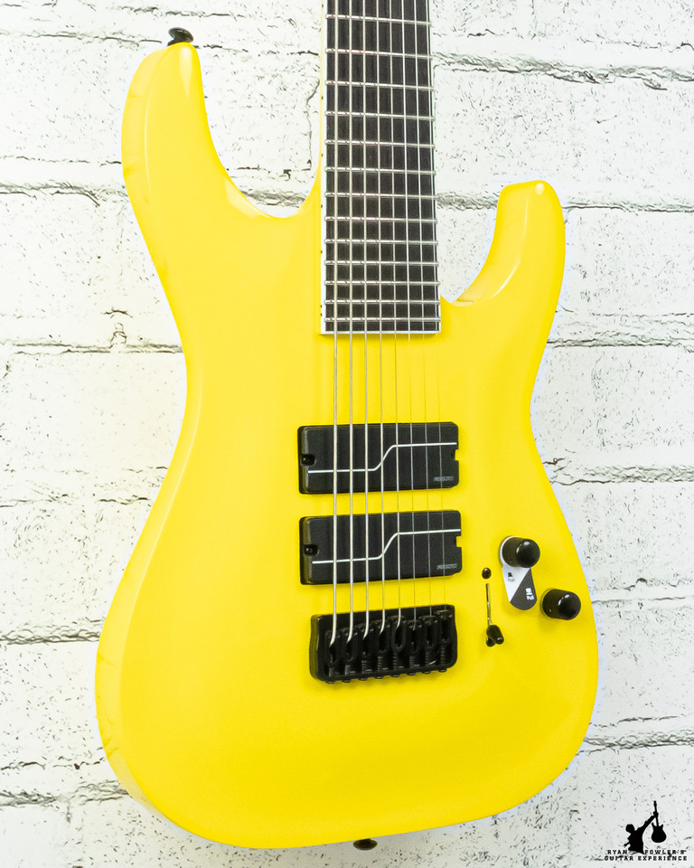 ESP LTD Stephen Carpenter SC-608 Signature 8-string Baritone Yellow  w/ Case