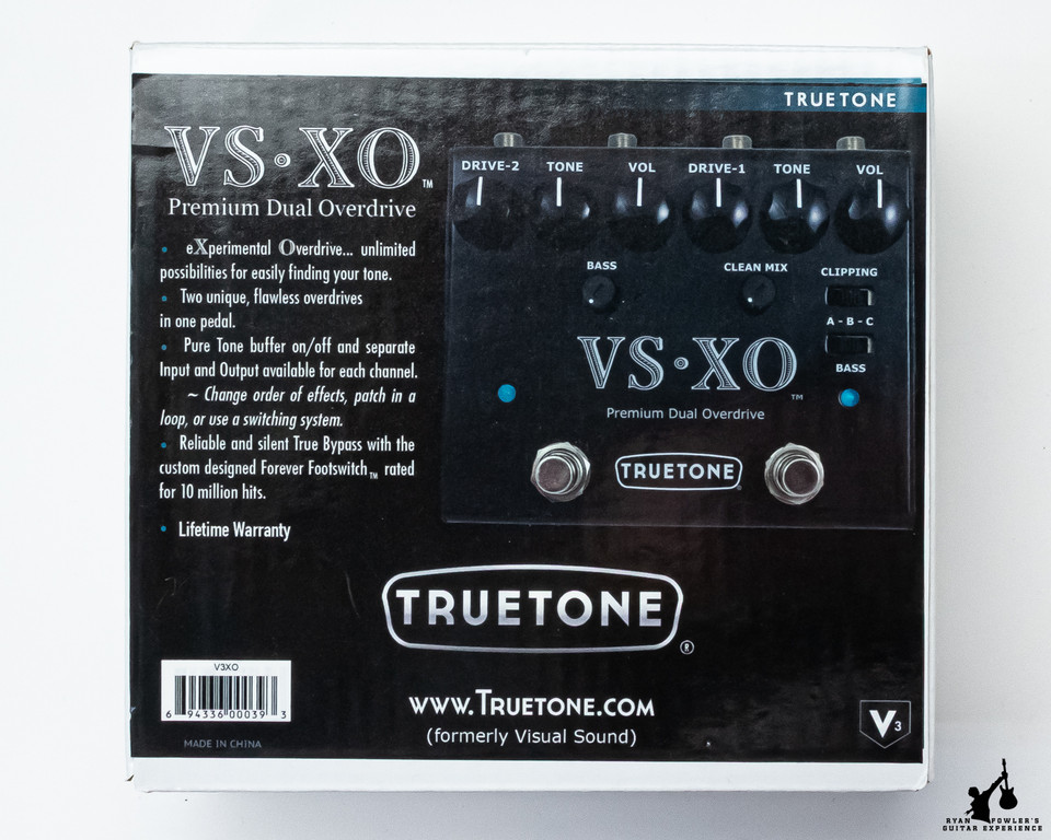 Truetone VS-XO V3 Series Premium Dual Overdrive Pedal