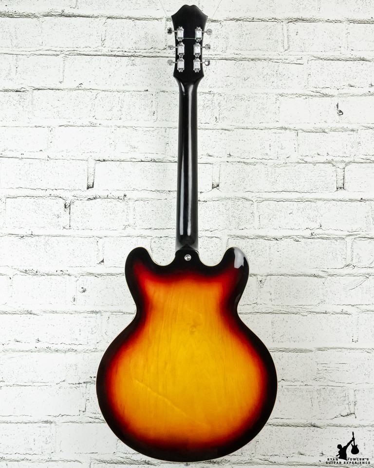 2000s Epiphone Peerless Casino Sunburst w/ Epi HSC (Professional Headstock Repair)