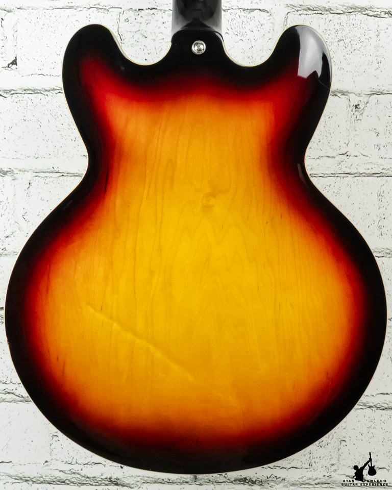2000s Epiphone Peerless Casino Sunburst w/ Epi HSC (Professional Headstock Repair)