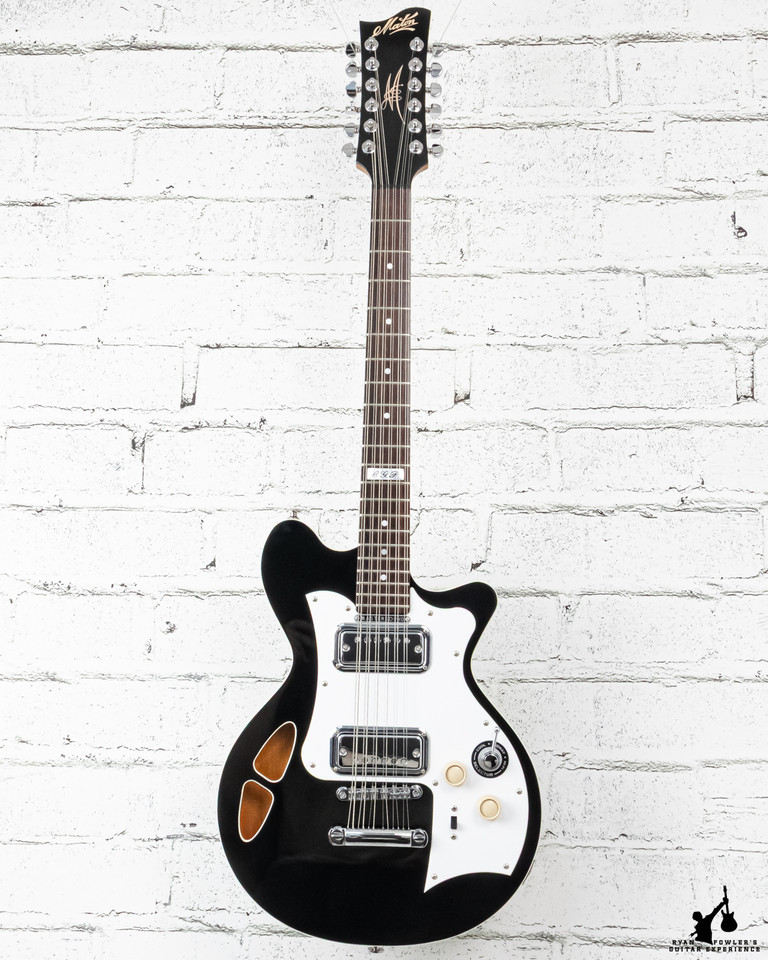 2010 Maton MS500 12 String BLack Owned by Tommy Emmanual w/ Autographs and OHSC