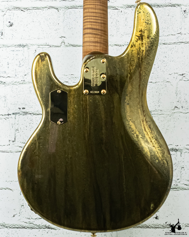 Ernie Ball Music Man StingRay 4 50th Anniversary - Molten Gold w/ Case