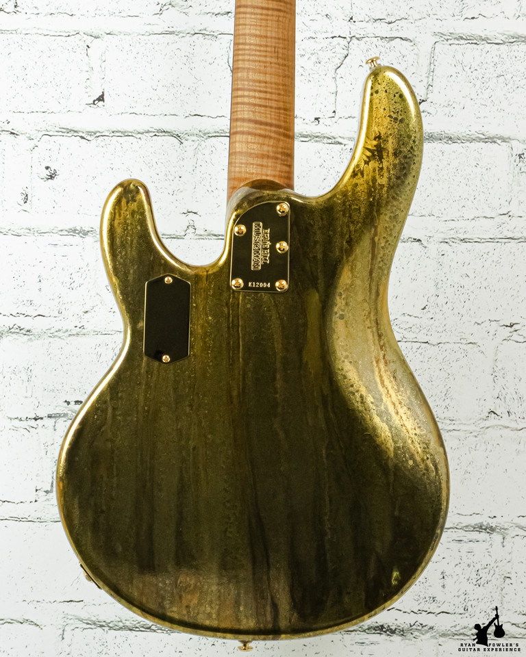Ernie Ball Music Man StingRay 4 50th Anniversary - Molten Gold w/ Case